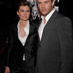Ryan Phillippe and Kimberly Peirce at event of StopLoss 2008