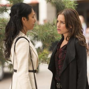 Still of Piper Perabo and Seeta Indrani in Covert Affairs 2010