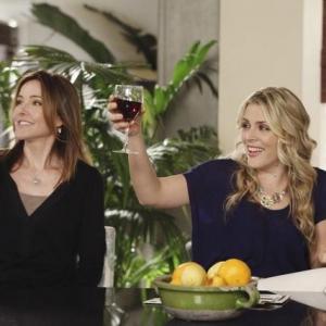 Still of Busy Philipps and Christa Miller in Cougar Town 2009