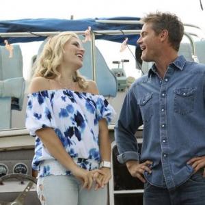 Still of Busy Philipps and Brian Van Holt in Cougar Town 2009