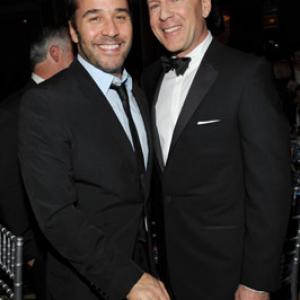 Bruce Willis and Jeremy Piven