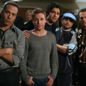 Still of Kevin Dillon, Adrian Grenier, Jeremy Piven, Kevin Connolly and Jerry Ferrara in Entourage (2004)