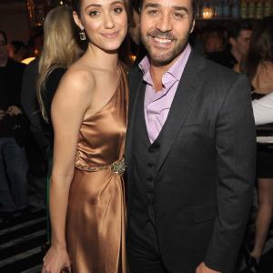 Emmy Rossum and Jeremy Piven