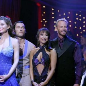 Still of Paulina Porizkova and Ian Ziering in Dancing with the Stars (2005)