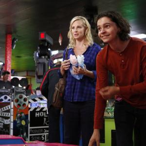 Still of Monica Potter and Max Burkholder in Parenthood 2010