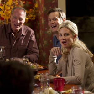 Still of Craig T Nelson Monica Potter and Peter Krause in Parenthood 2010