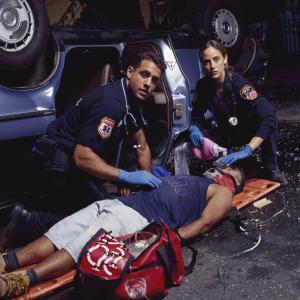 Still of Kim Raver and Bobby Cannavale in Third Watch 1999