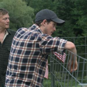 Still of Norman Reedus and Jonathan Tucker in Meskada (2010)