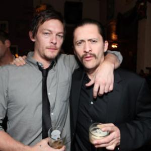 Clifton Collins Jr and Norman Reedus at event of The Boondock Saints II All Saints Day 2009