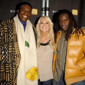 Tara Reid Keith David and Markus Redmond at event of If I Had Known I Was a Genius 2007
