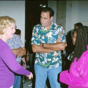 Whoopi Goldberg Brad Garrett and Caroline Rhea at event of Hollywood Squares 1998
