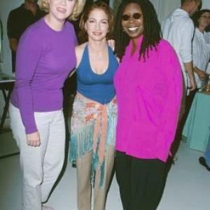 Whoopi Goldberg, Gloria Estefan and Caroline Rhea at event of Hollywood Squares (1998)