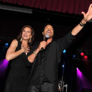 Brooke Shields and Lionel Richie