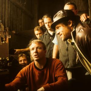 Brad Pitt and Guy Ritchie in Snatch 2000