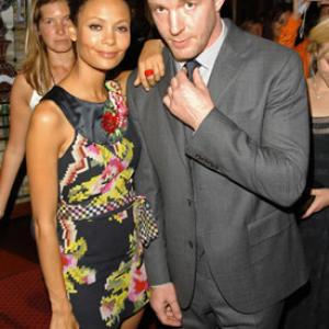 Guy Ritchie and Thandie Newton at event of RocknRolla 2008