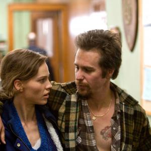 Still of Sam Rockwell and Hilary Swank in Conviction (2010)