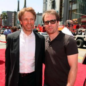 Jerry Bruckheimer and Sam Rockwell at event of G Burys 2009