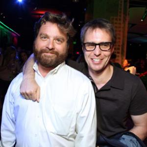 Sam Rockwell and Zach Galifianakis at event of G Burys (2009)