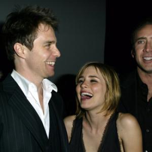 Nicolas Cage Sam Rockwell and Alison Lohman at event of Matchstick Men 2003