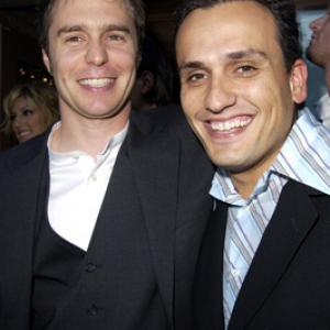 Sam Rockwell and Joe Russo at event of Welcome to Collinwood 2002