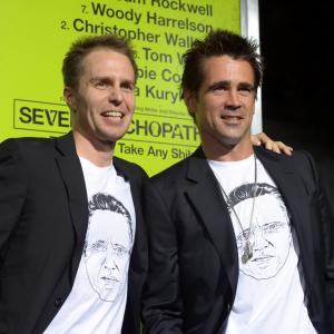 Sam Rockwell and Colin Farrell at event of Septyni psichopatai (2012)