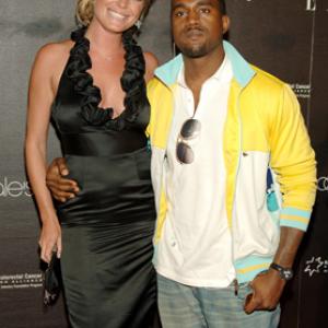 Rebecca Romijn and Kanye West