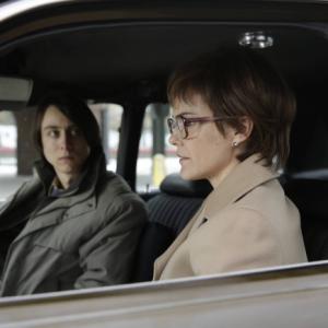 Still of Keri Russell and Owen Campbell in The Americans 2013