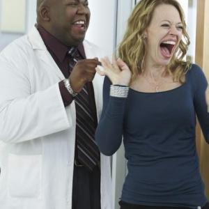 Still of Jeri Ryan and Windell Middlebrooks in Body of Proof 2011