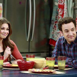 Still of Danielle Fishel and Ben Savage in Girl Meets World 2014