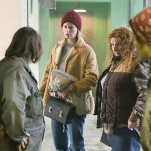 Still of Charlize Theron and Rusty Schwimmer in North Country 2005