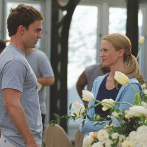 Steve Stifler (SEANN WILLIAM SCOTT) attempts to romance maid-of-honor Cadence (JANUARY JONES).