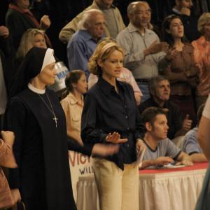 Still of Carla Gugino and Marley Shelton in The Mighty Macs 2009