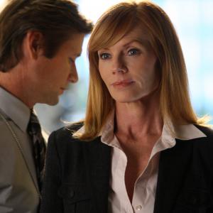 Still of Marg Helgenberger and Grant Show in CSI kriminalistai 2000