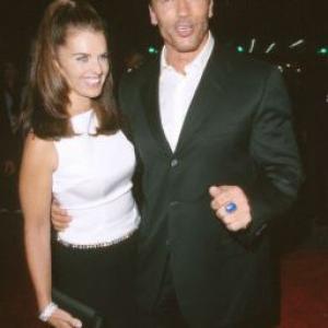 Arnold Schwarzenegger and Maria Shriver at event of End of Days (1999)