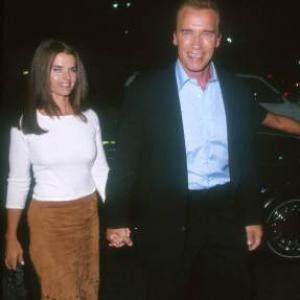 Arnold Schwarzenegger and Maria Shriver at event of The Story of Us (1999)