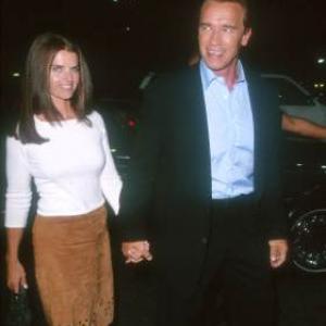 Arnold Schwarzenegger and Maria Shriver at event of The Story of Us 1999