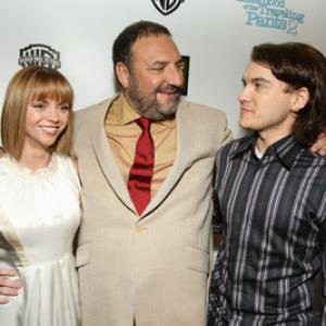 Christina Ricci, Joel Silver and Emile Hirsch