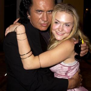 Dominique Swain and Gene Simmons at event of From Hell 2001