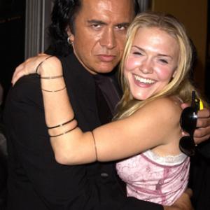 Dominique Swain and Gene Simmons at event of From Hell 2001