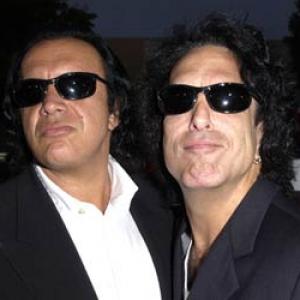 Gene Simmons and Paul Stanley at event of Rock Star 2001
