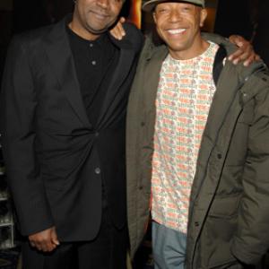 Russell Simmons and Nelson George at event of Life Support 2007