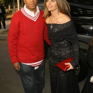 Maria Shriver and Russell Simmons at event of The 48th Annual Grammy Awards 2006