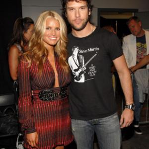 Jessica Simpson and Dane Cook at event of 2006 MTV Movie Awards (2006)