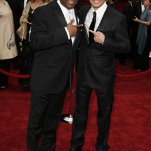 John Singleton and Rick Gonzalez at event of The 79th Annual Academy Awards (2007)
