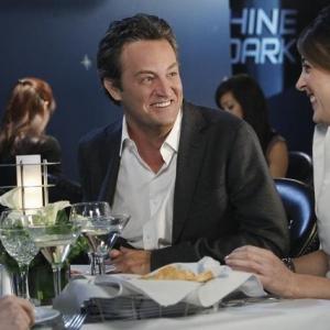 Still of Matthew Perry and Lindsay Sloane in Mr Sunshine 2011
