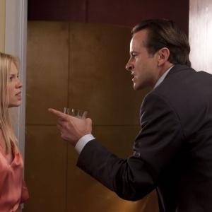 Still of Jason Lee and Amy Smart in Columbus Circle (2012)