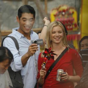 Still of Amy Smart and Tim Chiou in Seventh Moon 2008