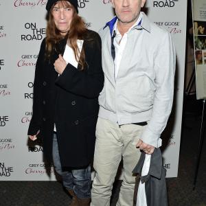 Patti Smith and Michael Stipe at event of Kelyje 2012