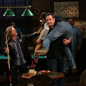 Still of Oliver Hudson David Spade and Patrick Warburton in Rules of Engagement 2007
