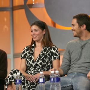 Oliver Hudson David Spade and Bianca Kajlich at event of Rules of Engagement 2007